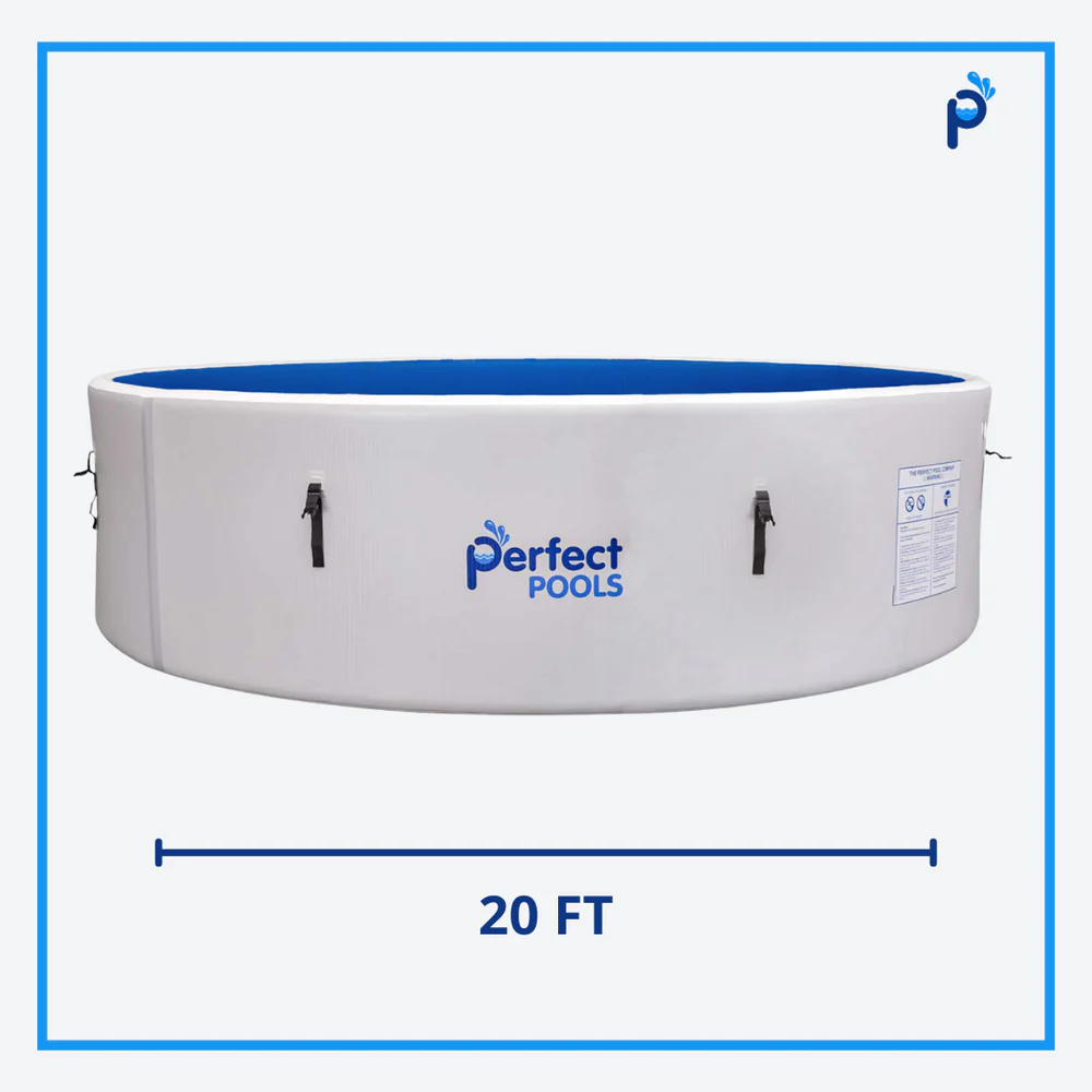 20 foot round drop-stitch Perfect Pool