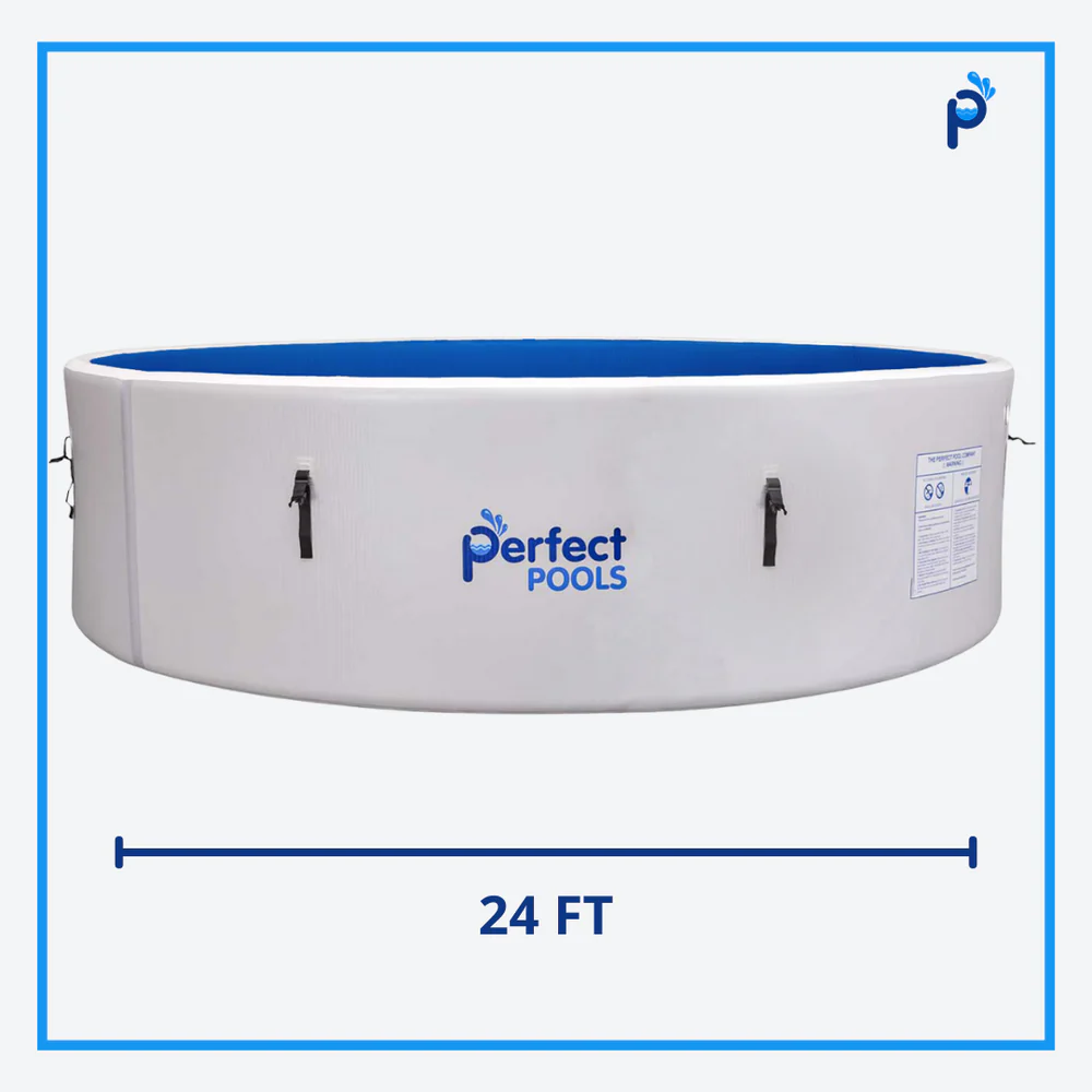 24 foot round drop-stitch Perfect Pool